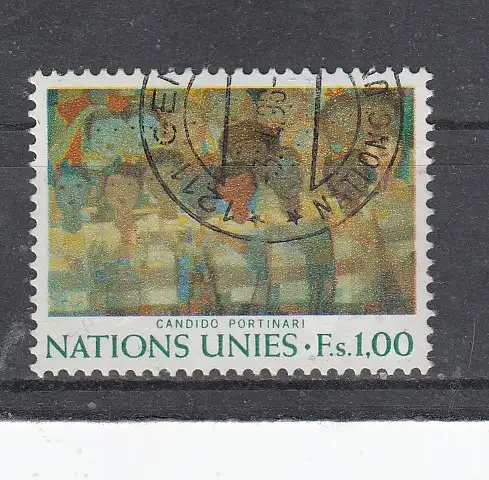 Vereinte Nationen Genf  Nr 42 Gestempelt (Posten)