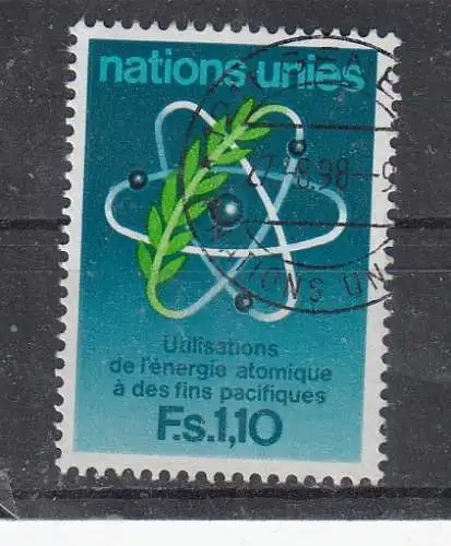 Vereinte Nationen Genf  Nr 71 Gestempelt (Posten)