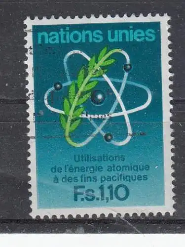 Vereinte Nationen Genf  Nr 71 Gestempelt (Posten)