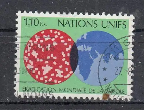 Vereinte Nationen Genf  Nr 74 Gestempelt (Posten)