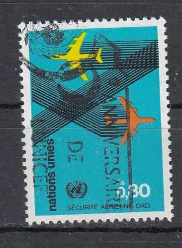 Vereinte Nationen Genf  Nr 77 Gestempelt (Posten)