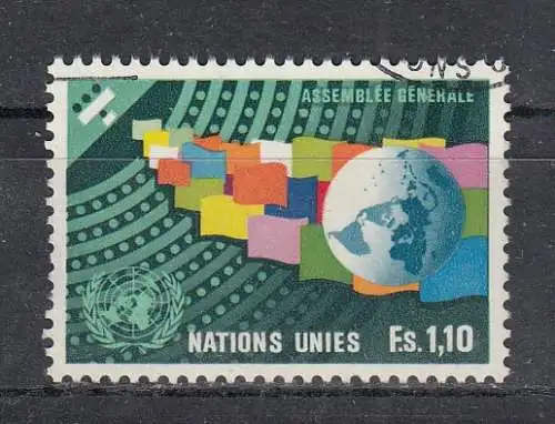 Vereinte Nationen Genf  Nr 79 Gestempelt (Posten)