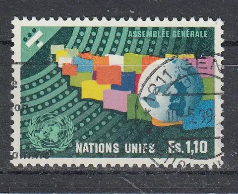 Vereinte Nationen Genf  Nr 79 Gestempelt (Posten)