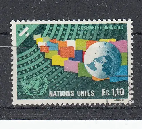 Vereinte Nationen Genf  Nr 79 Gestempelt (Posten)