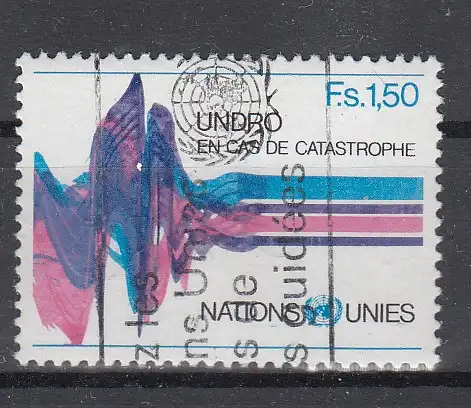 Vereinte Nationen Genf  Nr 82 Gestempelt (Posten)