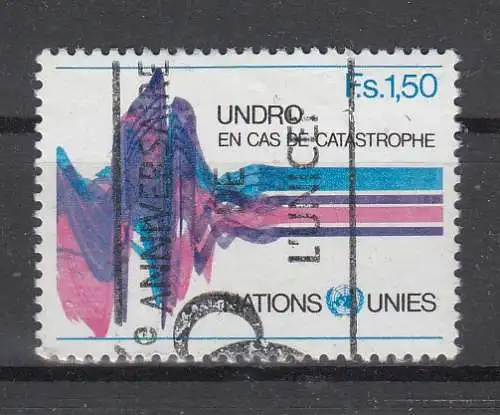 Vereinte Nationen Genf  Nr 82 Gestempelt (Posten)