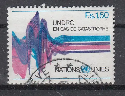 Vereinte Nationen Genf  Nr 82 Gestempelt (Posten)