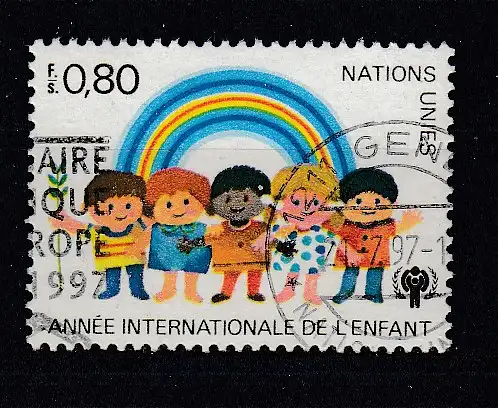 Vereinte Nationen Genf  Nr 83 Gestempelt (Posten)