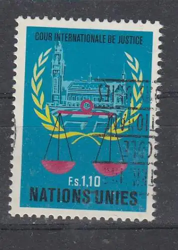 Vereinte Nationen Genf  Nr 87 Gestempelt (Posten)