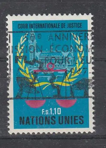 Vereinte Nationen Genf  Nr 87 Gestempelt (Posten)