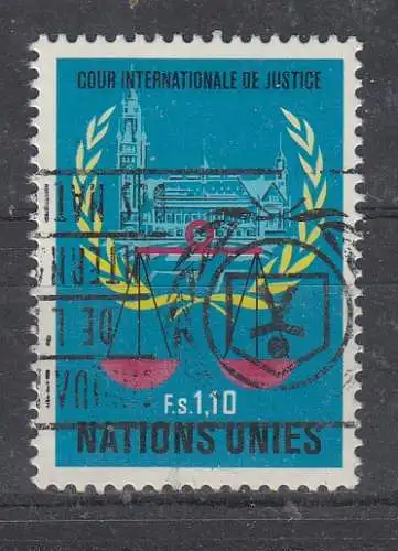 Vereinte Nationen Genf  Nr 87 Gestempelt (Posten)