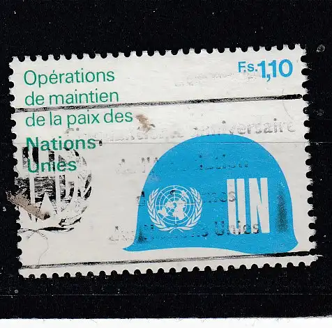 Vereinte Nationen Genf  Nr 91 Gestempelt (Posten)