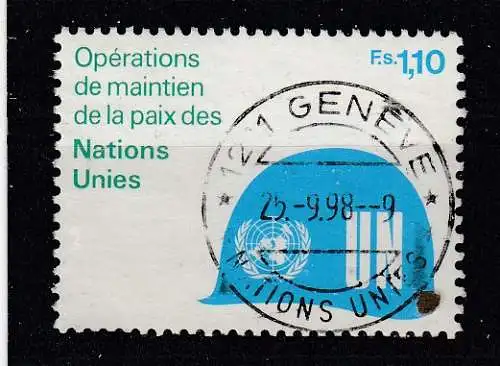 Vereinte Nationen Genf  Nr 91 Gestempelt (Posten)