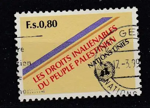 Vereinte Nationen Genf  Nr 96 Gestempelt (Posten)