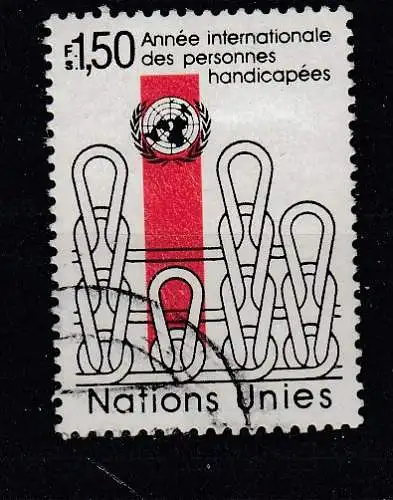 Vereinte Nationen Genf  Nr 98 Gestempelt (Posten)