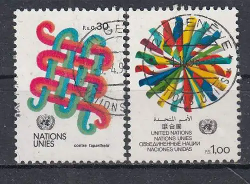 Vereinte Nationen Genf  Nr 103/04 Gestempelt (Posten)