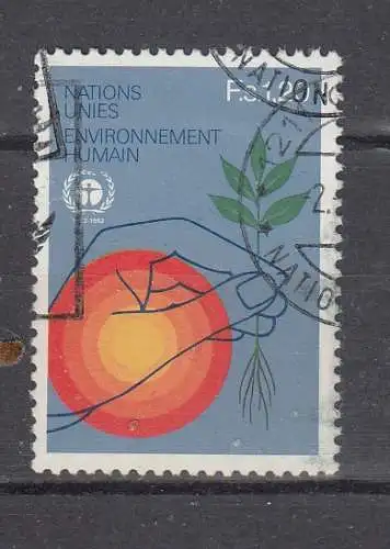 Vereinte Nationen Genf  Nr 106 Gestempelt (Posten)