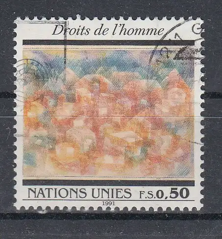 Vereinte Nationen Genf  Nr 208 Gestempelt (Posten)