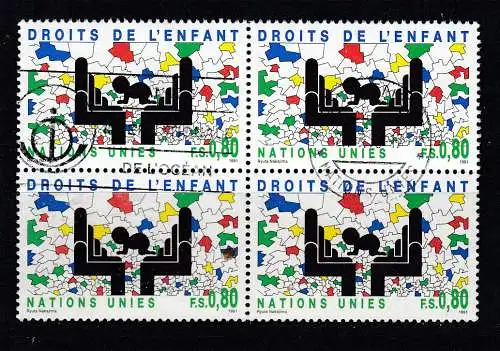 Vereinte Nationen Genf  Nr 202 Vb Gestempelt (Posten)