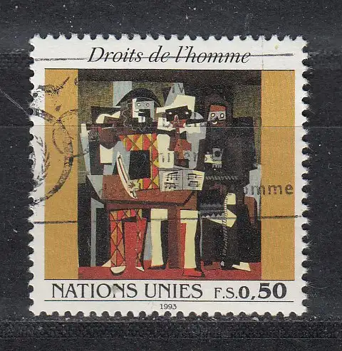 Vereinte Nationen Genf  Nr 233 Gestempelt (Posten)