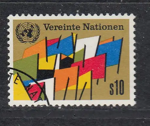 Vereinte Nationen Wien  Nr 6 Gestempelt (Posten)