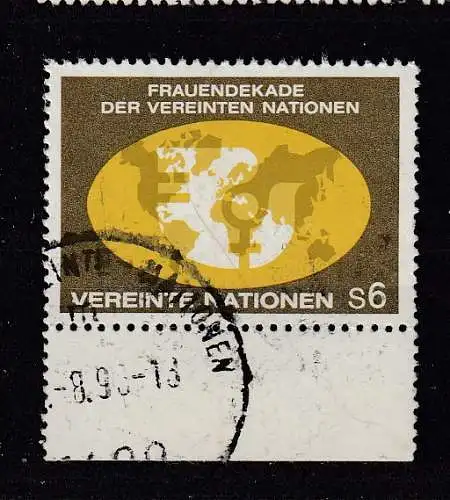 Vereinte Nationen Wien  Nr 10 Gestempelt (Posten)