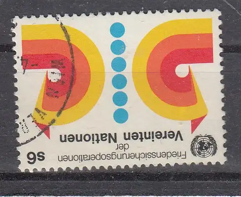 Vereinte Nationen Wien  Nr 11 Gestempelt (Posten)