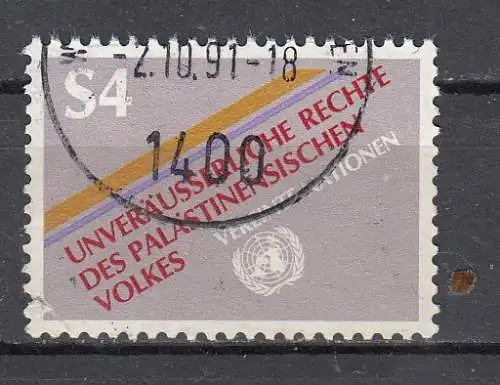 Vereinte Nationen Wien  Nr 16 Gestempelt (Posten)