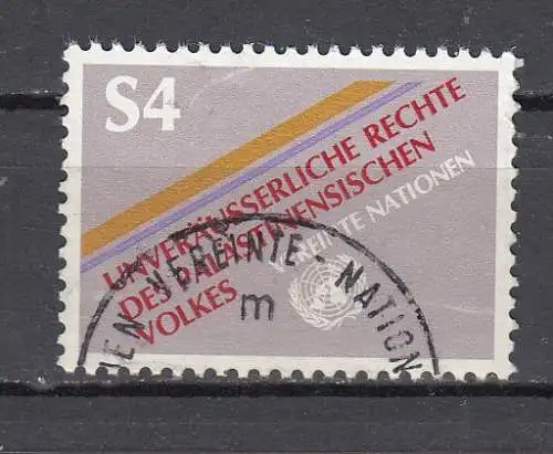 Vereinte Nationen Wien  Nr 16 Gestempelt (Posten)
