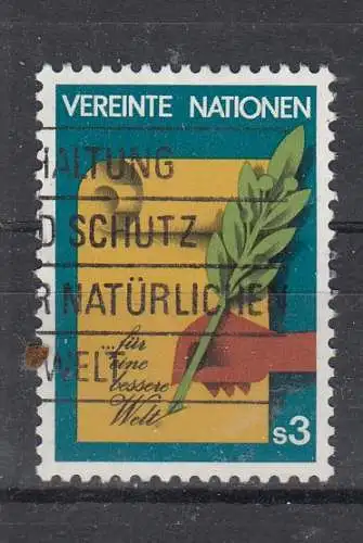 Vereinte Nationen Wien  Nr 23 Gestempelt (Posten)