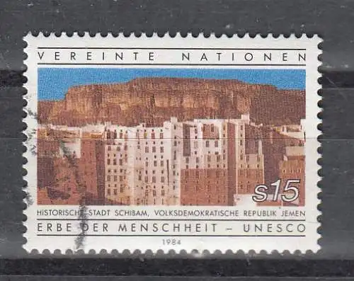 Vereinte Nationen Wien  Nr 42 Gestempelt (Posten)