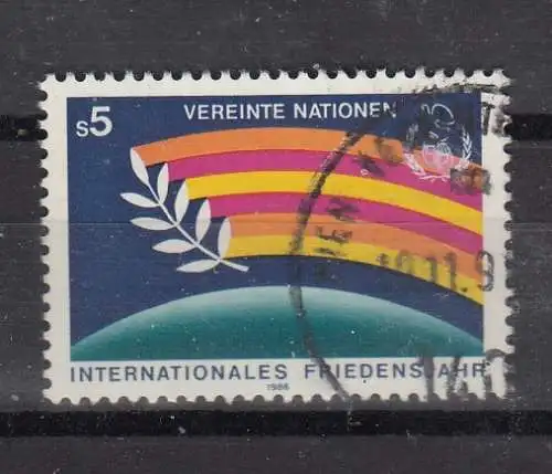 Vereinte Nationen Wien  Nr 62 Gestempelt (Posten)