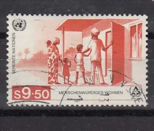 Vereinte Nationen Wien  Nr 70 Gestempelt (Posten)
