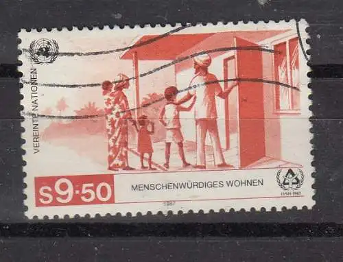 Vereinte Nationen Wien  Nr 70 Gestempelt (Posten)