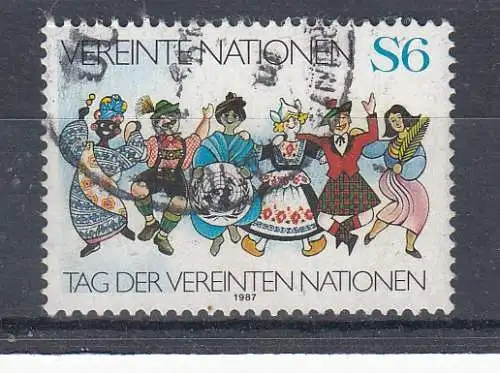 Vereinte Nationen Wien  Nr 76 Gestempelt (Posten)