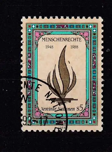 Vereinte Nationen Wien  Nr 87 Gestempelt (Posten)