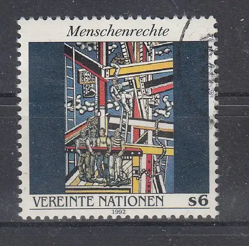 Vereinte Nationen Wien  Nr 139 Gestempelt (Posten)