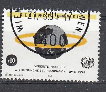 Vereinte Nationen Wien  Nr 148 Gestempelt (Posten)