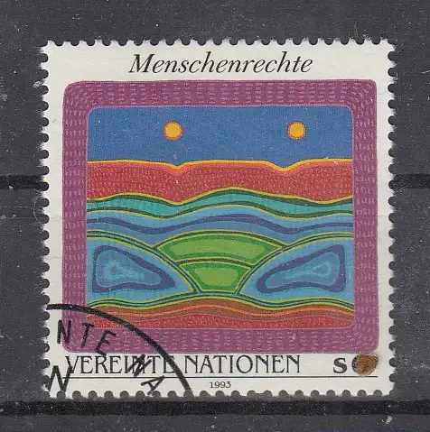 Vereinte Nationen Wien  Nr 151 Gestempelt (Posten)