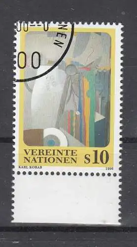 Vereinte Nationen Wien  Nr 204 Gestempelt (Posten)