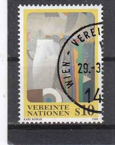 Vereinte Nationen Wien  Nr 204 Gestempelt (Posten)