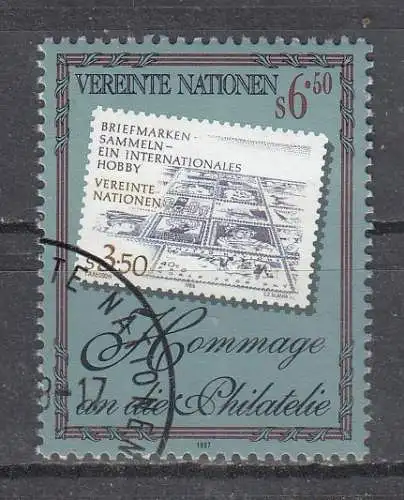 Vereinte Nationen Wien  Nr 236 Gestempelt (Posten)