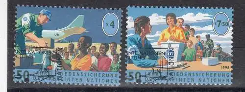 Vereinte Nationen Wien  Nr 266/67 Gestempelt (Posten)