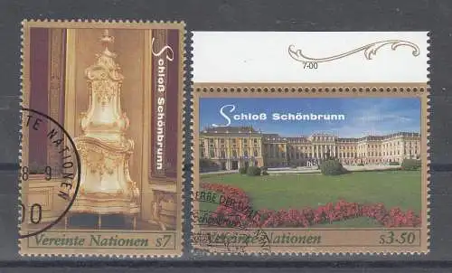 Vereinte Nationen Wien  Nr 270/71 Gestempelt (Posten)