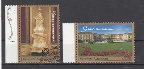 Vereinte Nationen Wien  Nr 270/71 Gestempelt (Posten)