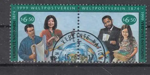 Vereinte Nationen Wien  Nr 294/95 Gestempelt (Posten)
