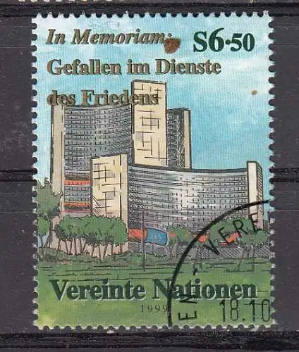 Vereinte Nationen Wien  Nr 298 Gestempelt (Posten)