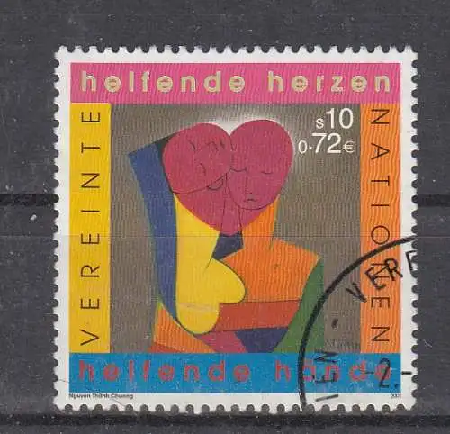 Vereinte Nationen Wien  Nr 331 Gestempelt (Posten)