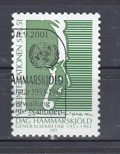 Vereinte Nationen Wien  Nr 341 Gestempelt (Posten)