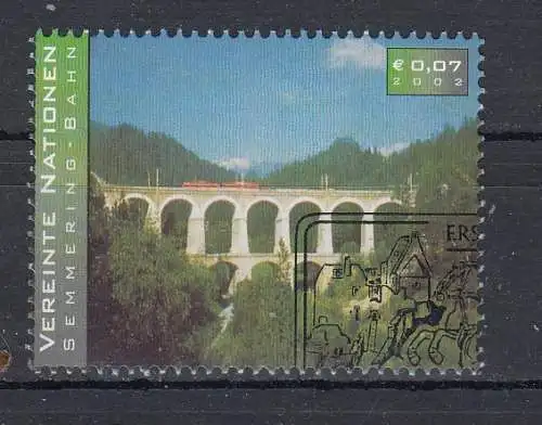 Vereinte Nationen Wien  Nr 351 Gestempelt (Posten)